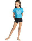 DanzNMotion 24319A Expressions Cap Tee