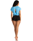 DanzNMotion 24319A Expressions Cap Tee