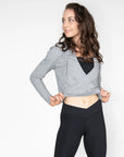 Bodywrappers 31814 Crop Hoodie