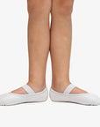 SoDanca SD69C Full Sole Ballet Shoe Black and White (Child)