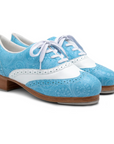 Capezio 960 Roxy Tap Shoe LIMITED EDITION - Paisley Blue and White